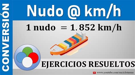 a cuánto equivale un nudo de velocidad|Convertir Nudos a Kilómetros por hora (knot → km/h)